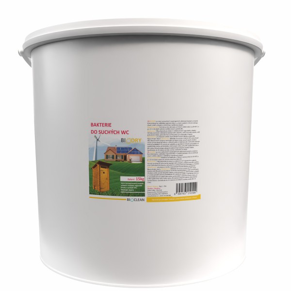 Bakterie do suchých WC - Biodry 15kg