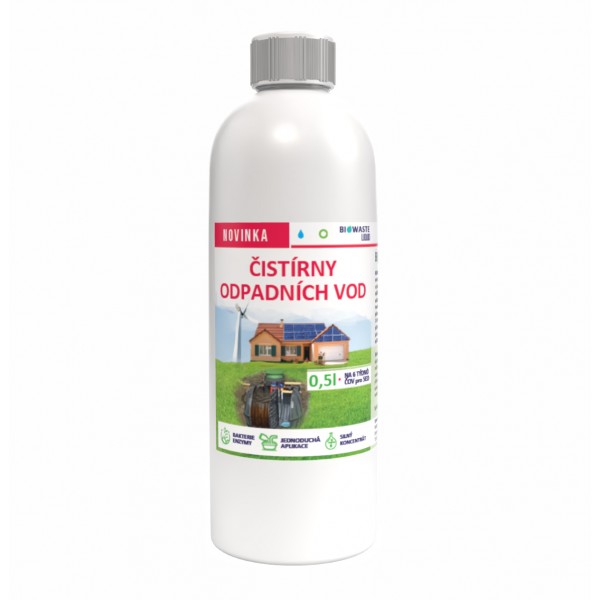 Bakterie do čistíren odpadních vod Biowaste Liquid 500ml