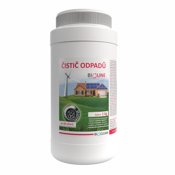 Čistič odpadů Bioline 1kg